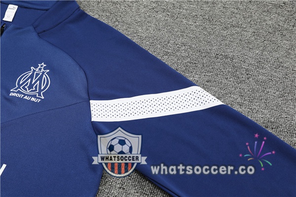 Olympique de Marseille Blue Royal Tracksuit 2022-2023