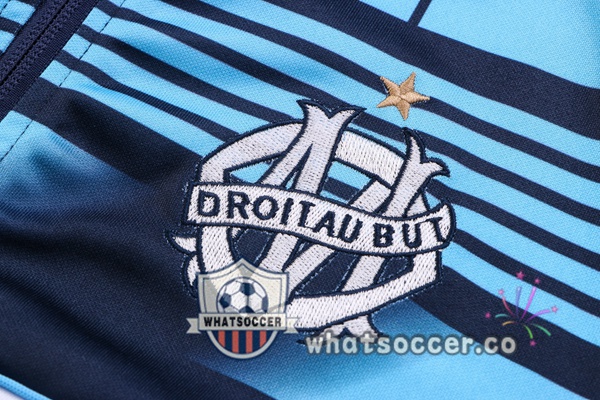 Olympique de Marseille White Blue Jacket 2022-2023