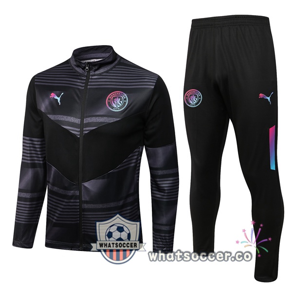 Manchester City Black Jacket 2022-2023