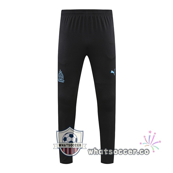 Olympique de Marseille Soccer Pants Black 2022-2023
