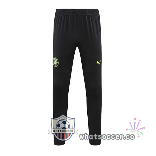 Manchester City Soccer Pants Black 2022-2023