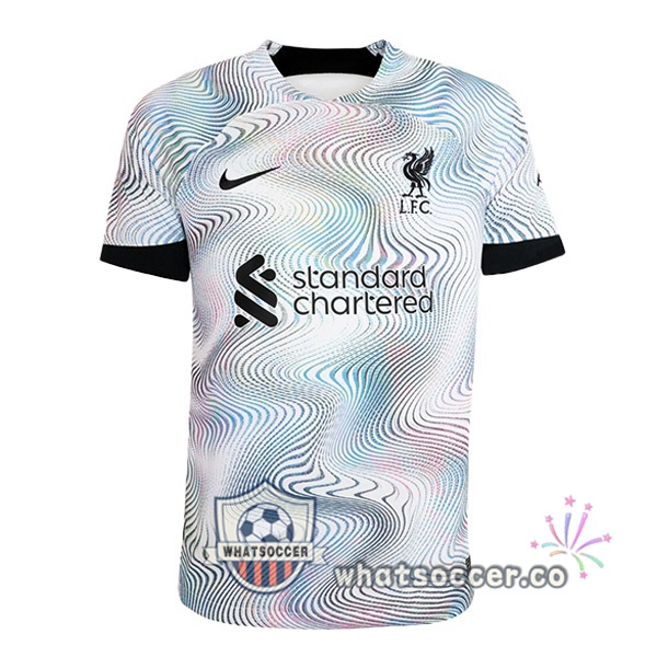 FC Liverpool Away Soccer Jerseys White 2022-2023