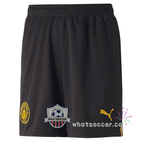 Manchester City Away Soccer Jerseys Red Black 2022-2023
