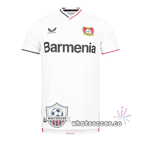 Bayer 04 Leverkusen Third Soccer Jerseys White 2022-2023