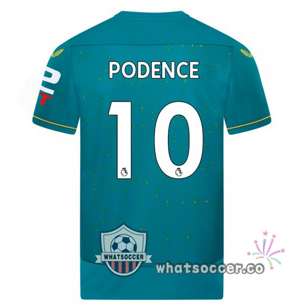 Wolves (PODENCE 10) Away Soccer Jerseys Blue 2022-2023