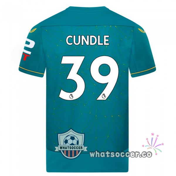 Wolves (CUNDLE 39) Away Soccer Jerseys Blue 2022-2023