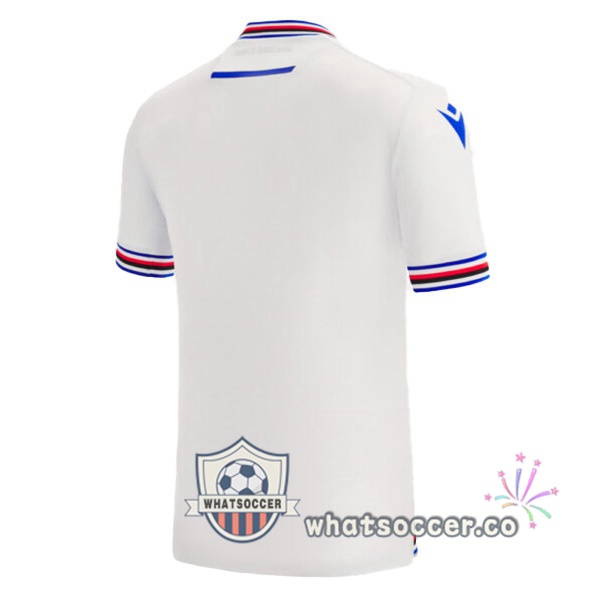 UC Sampdoria Away Soccer Jerseys White 2022-2023