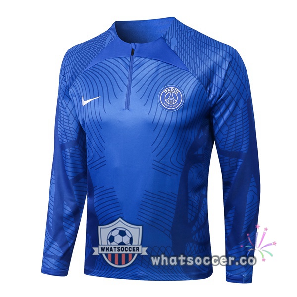 Paris PSG Blue Soccer Sweater 2022-2023