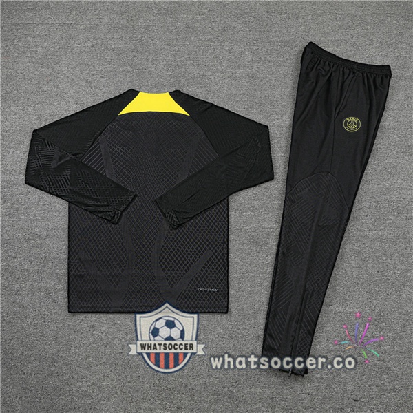 Paris PSG Black Tracksuit 2022-2023