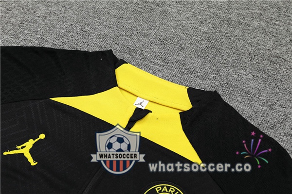 Paris PSG Black Tracksuit 2022-2023