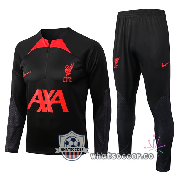 FC Liverpool Black Tracksuit 2022-2023