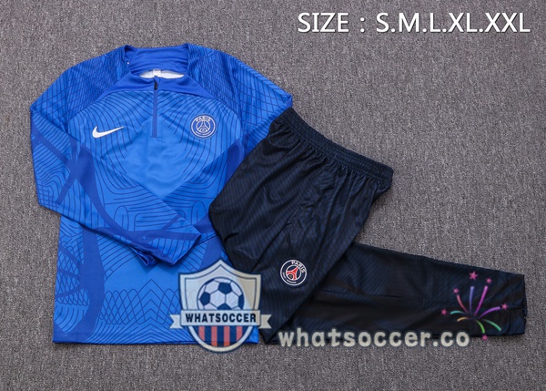 Paris PSG Blue Tracksuit 2022-2023
