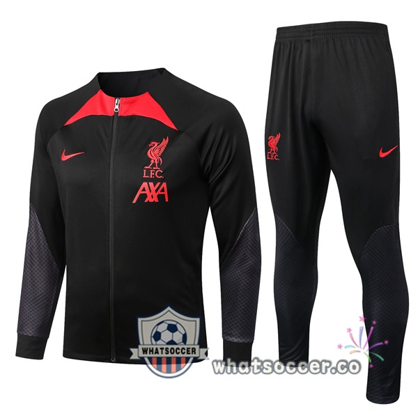 FC Liverpool Black Jacket 2022-2023