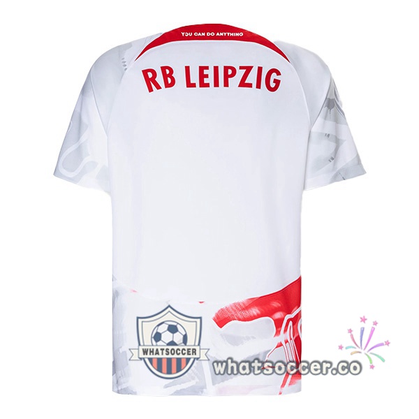 RB Leipzig Home Soccer Jerseys White 2022-2023