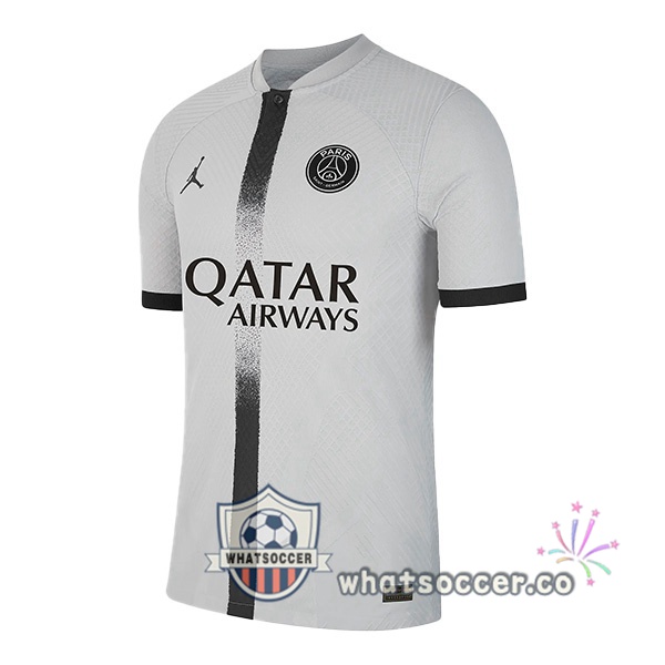 Paris PSG Away Soccer Jerseys Gray 2022-2023
