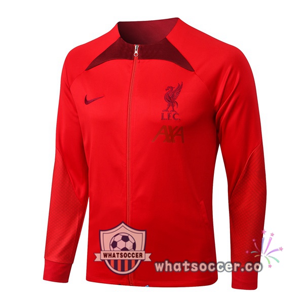 FC Liverpool Red Soccer Jacket 2022-2023