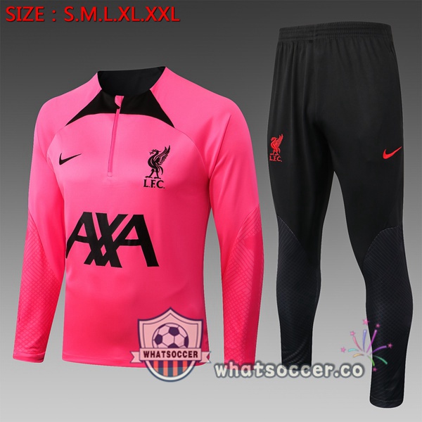 FC Liverpool Kids Rose Tracksuit 2022-2023