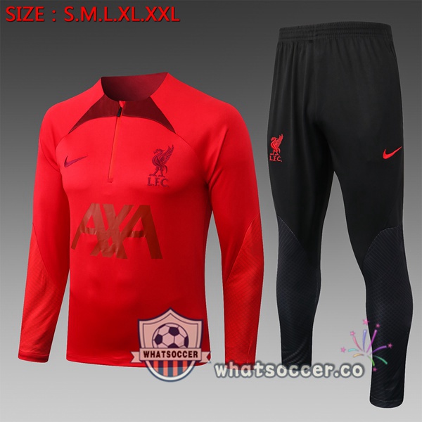 FC Liverpool Kids Red Tracksuit 2022-2023