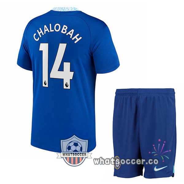 FC Chelsea (Chalobah 14) Kids Home Soccer Jerseys Blue 2022-2023
