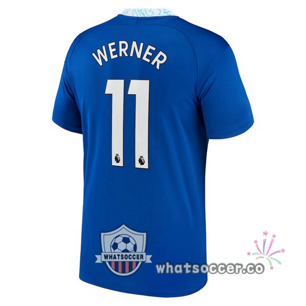 FC Chelsea (Werner 11) Home Soccer Jerseys Blue 2022-2023