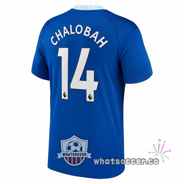 FC Chelsea (Chalobah 14) Home Soccer Jerseys Blue 2022-2023