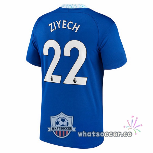 FC Chelsea (Ziyech 22) Home Soccer Jerseys Blue 2022-2023