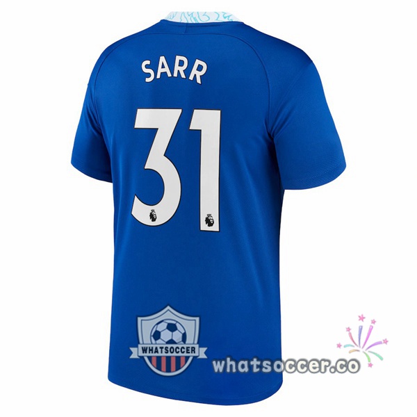 FC Chelsea (Sarr 31) Home Soccer Jerseys Blue 2022-2023