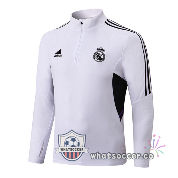Real Madrid White Soccer Sweater 2022-2023