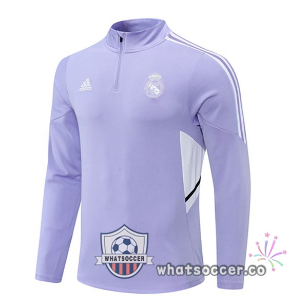 Real Madrid Purple Soccer Sweater 2022-2023