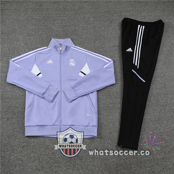 Real Madrid Purple Jacket 2022-2023