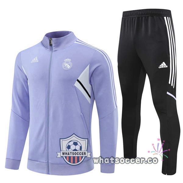 Real Madrid Purple Jacket 2022-2023