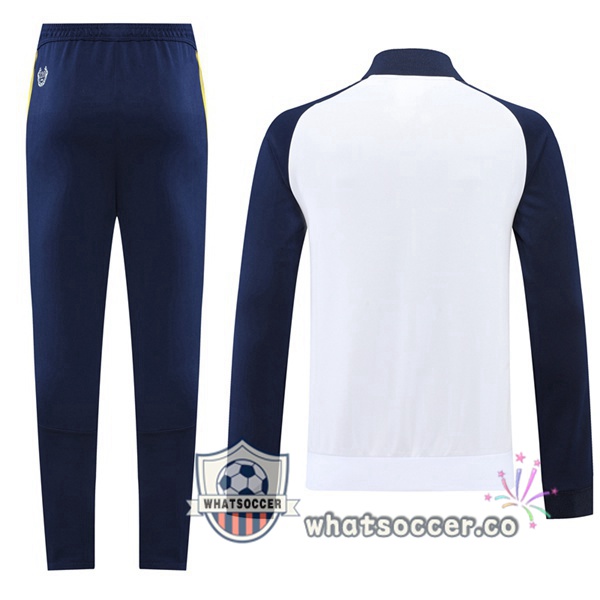Real Madrid White Jacket 2022-2023