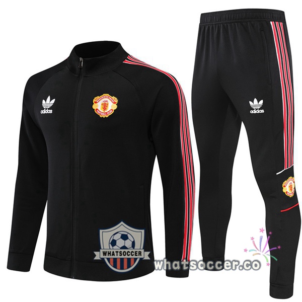 Manchester United Black Jacket 2022-2023