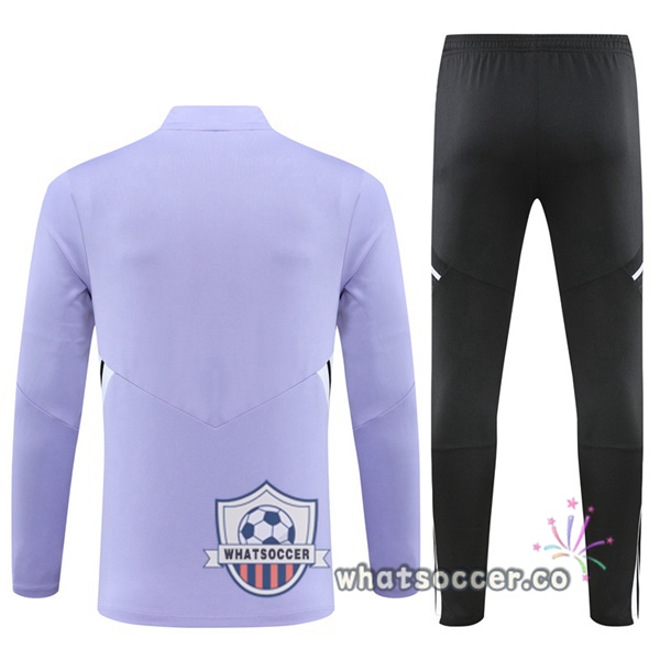 Real Madrid Purple Tracksuit 2022-2023