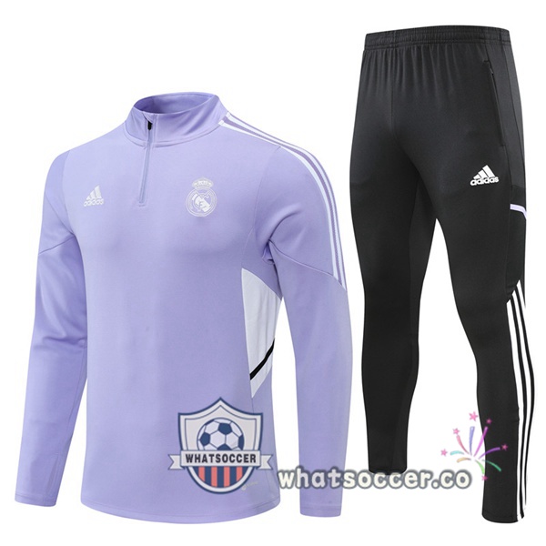 Real Madrid Purple Tracksuit 2022-2023
