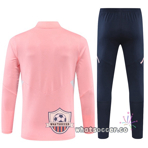 Olympique Lyonnais Rose Tracksuit 2022-2023