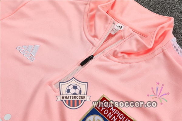 Olympique Lyonnais Rose Tracksuit 2022-2023
