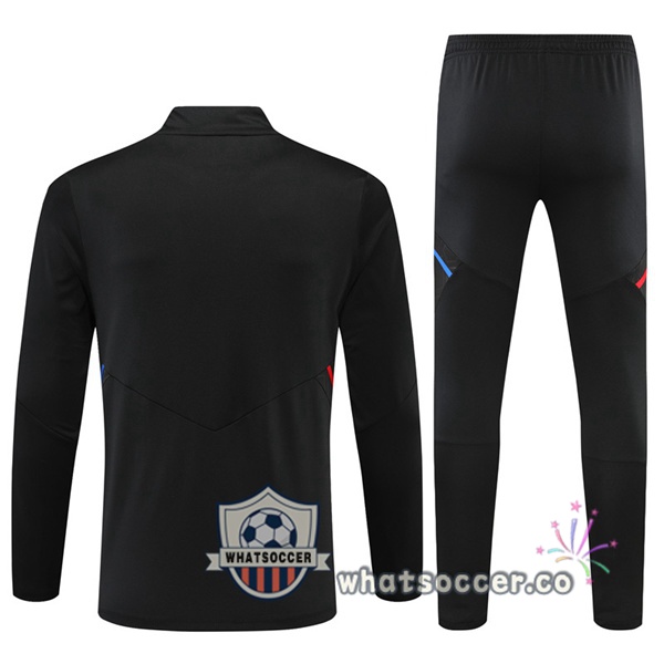 Olympique Lyonnais Black Tracksuit 2022-2023