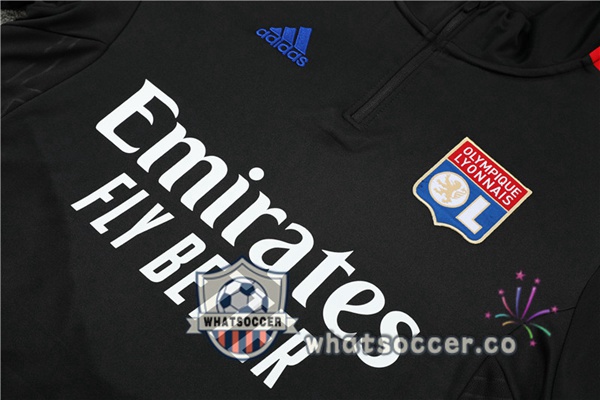 Olympique Lyonnais Black Tracksuit 2022-2023