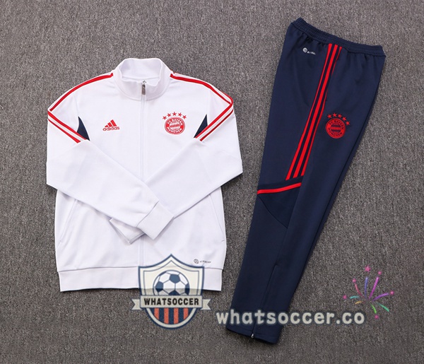 Bayern Munich White Jacket 2022-2023