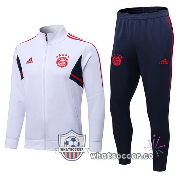 Bayern Munich White Jacket 2022-2023