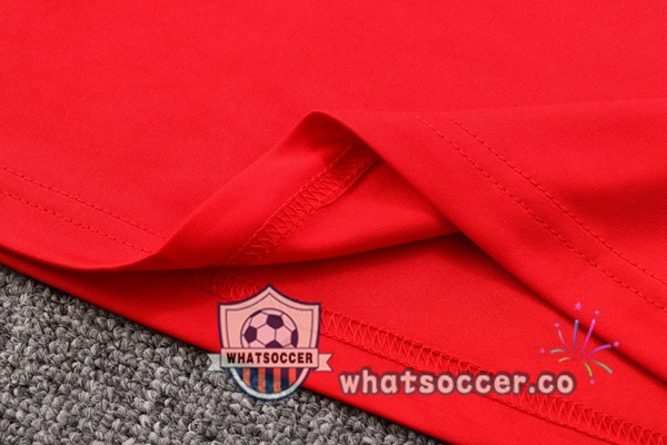 Manchester United Training T-Shirts + Shorts Red 2022-2023
