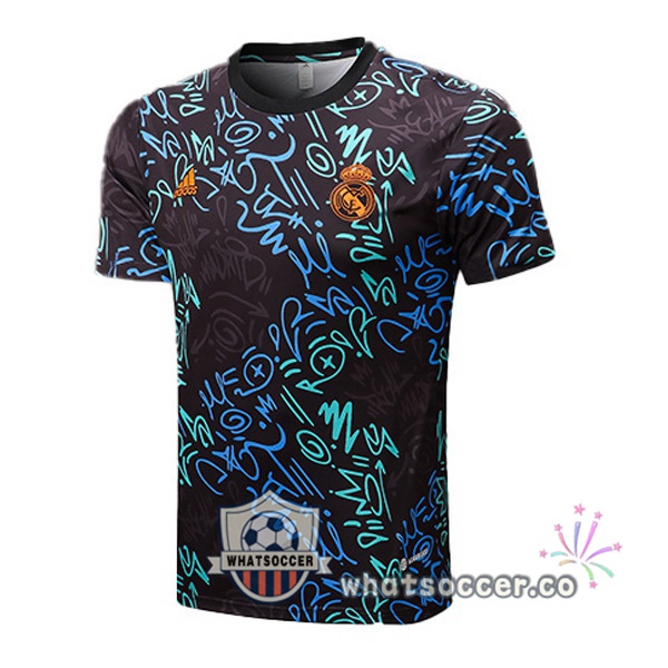Real Madrid Training T-Shirts Black 2022-2023