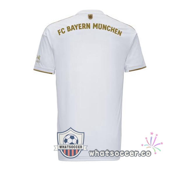 Bayern Munich Away Soccer Jerseys White 2022-2023