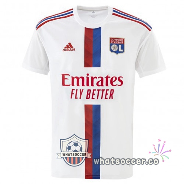 Olympique Lyonnais Home Soccer Jerseys White 2022-2023