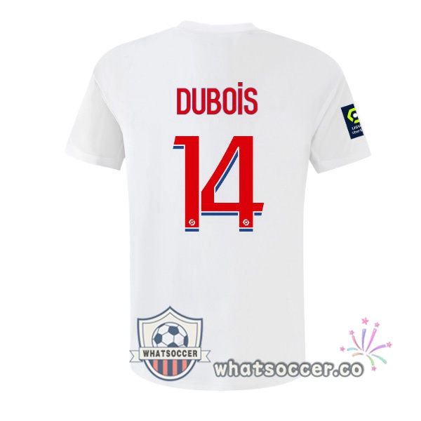 Olympique Lyonnais (DUBOIS 14) Home Soccer Jerseys White 2022-2023