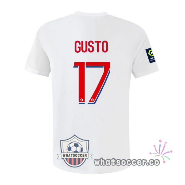 Olympique Lyonnais (GUSTO 17) Home Soccer Jerseys White 2022-2023