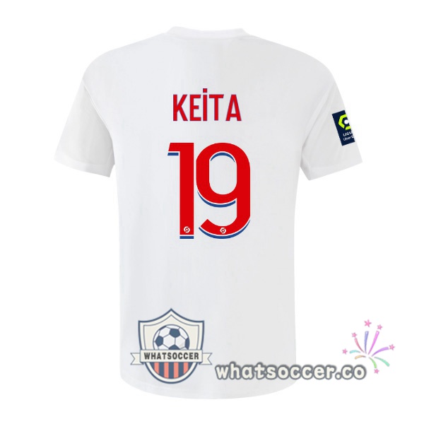 Olympique Lyonnais (KEITA 19) Home Soccer Jerseys White 2022-2023