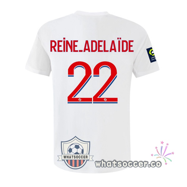 Olympique Lyonnais (REINE-ADELAÏDE 22) Home Soccer Jerseys White 2022-2023
