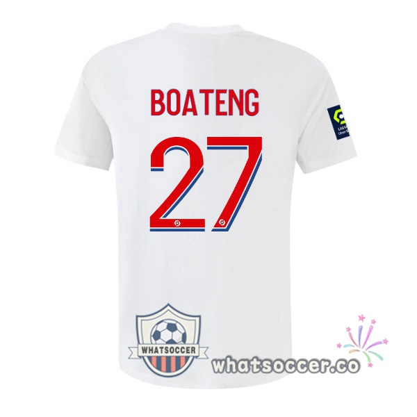 Olympique Lyonnais (BOATENG 27) Home Soccer Jerseys White 2022-2023